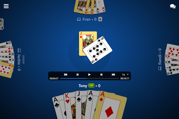 Example of a game replay